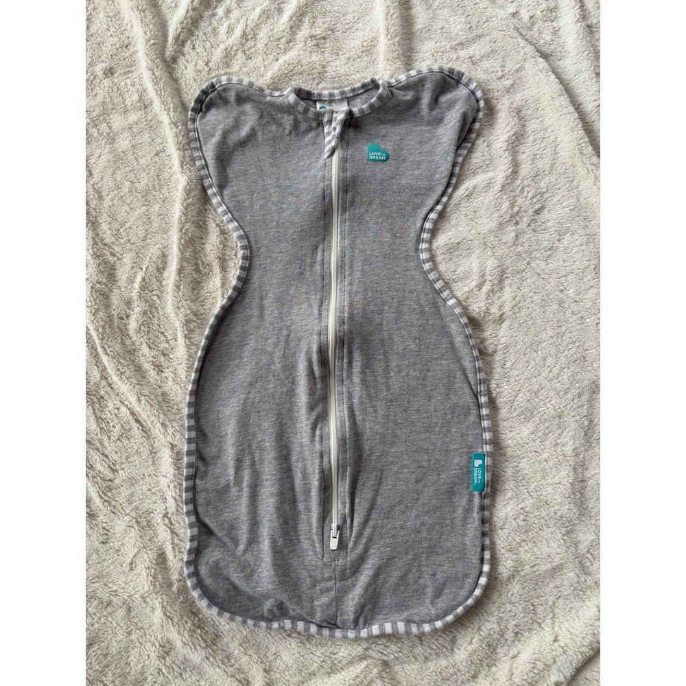 Love To Dream Swaddle UP NB Gray 1.0 TOG Sleep Sack‎ Newborn Cozy